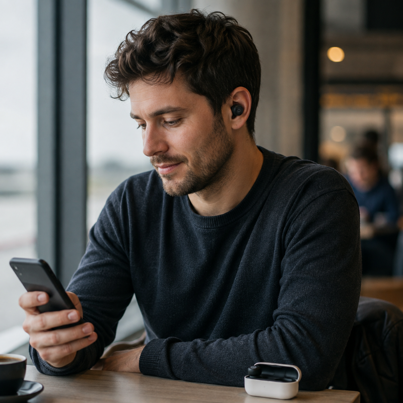 ChargeGo™ FreeBeat Wireless Earbuds
